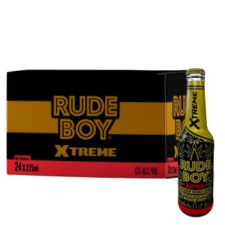 Rude Boy Xtreme Beer with Vodka 24 Units / 275 mL