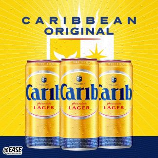 Carib Refreshing Light Beer in Can 24 Units / 295 mL