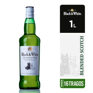 Black & White Blended Scotch Whisky 1 L